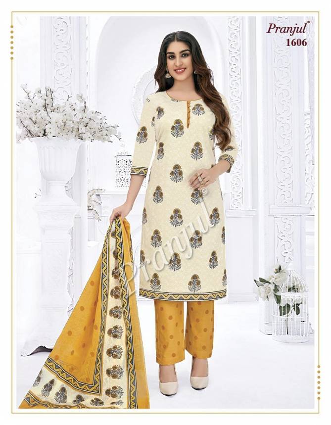 Pranjul Priyanka 16 Cotton Printed Regular Wear Readymade Dress Collection